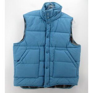 VITAGE Cal Craft Jacket Medium Vest Puffer Quilted Flannel Lined 70s *